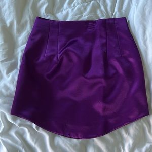 *NWT* Zara Mini Purple Skirt Small